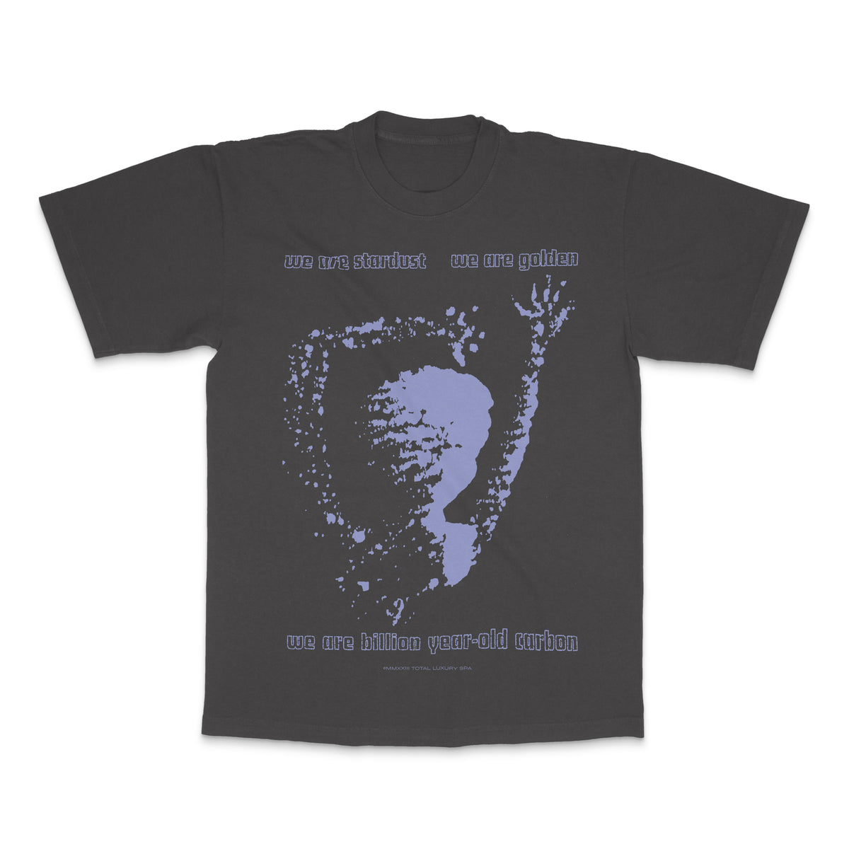 WE ARE STARDUST - S/S TEE - FADED BLACK
