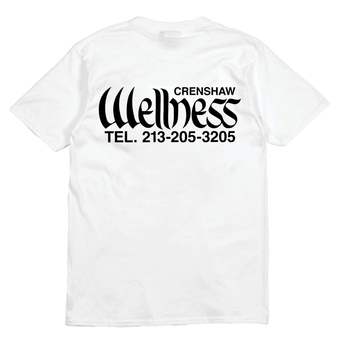 CRENSHAW WELLNESS - S/S TEE - WHITE