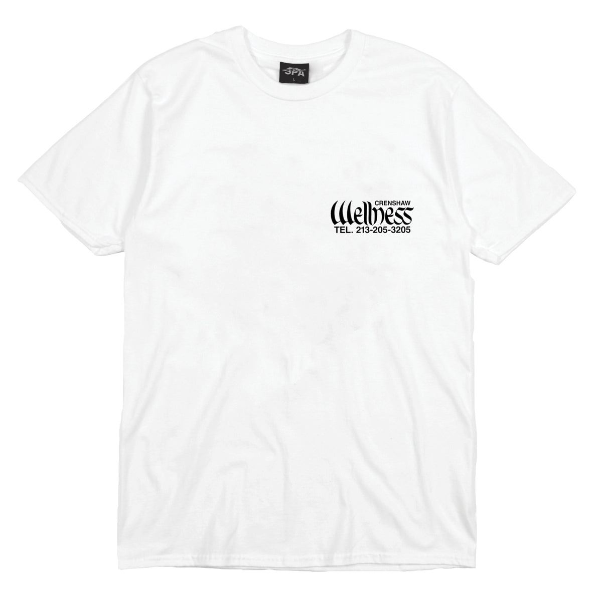 CRENSHAW WELLNESS - S/S TEE - WHITE