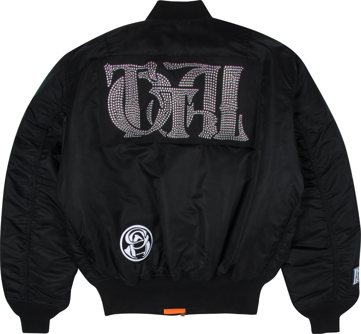TOTAL - BOMBER JACKET - BLACK
