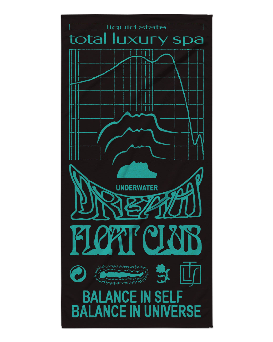 SPA TOWEL - GREEN