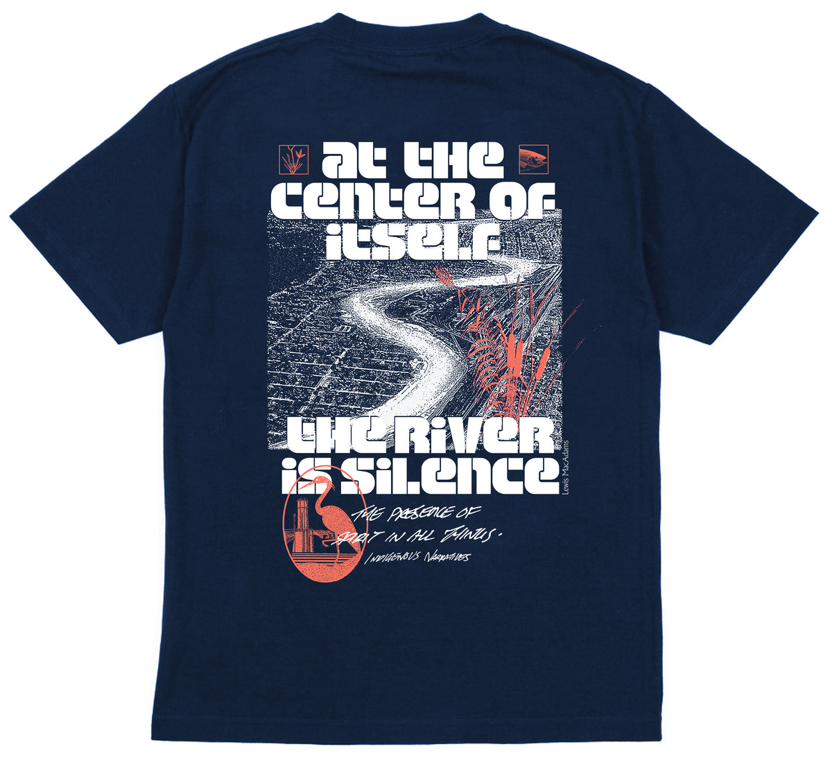 FRIENDS OF THE LA RIVER - S/S TEE - NAVY