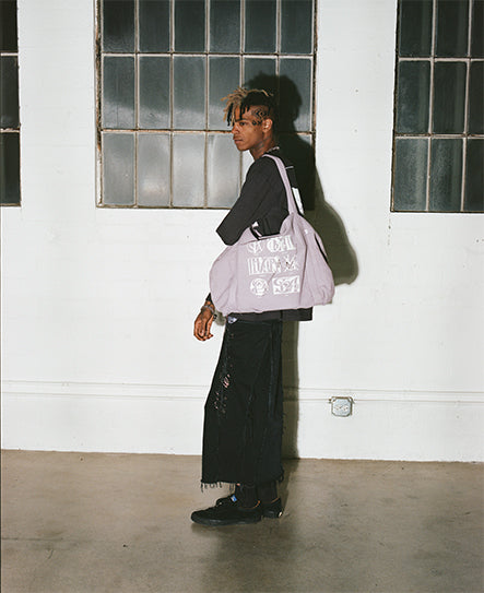 MOVING FASTER - GYM BAG - BLUSH