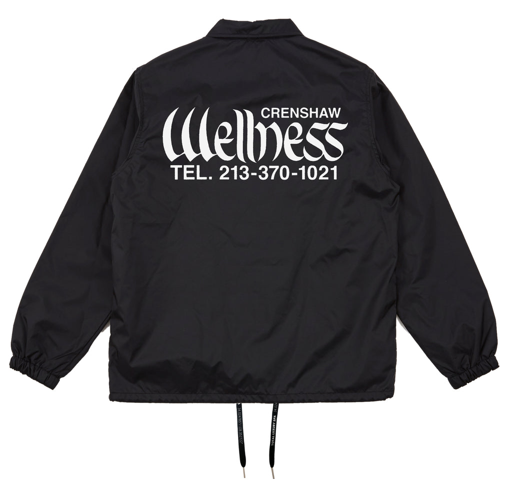 CRENSHAW WELLNESS - LIFE-COACH JACKET - BLACK – Total Luxury Spa