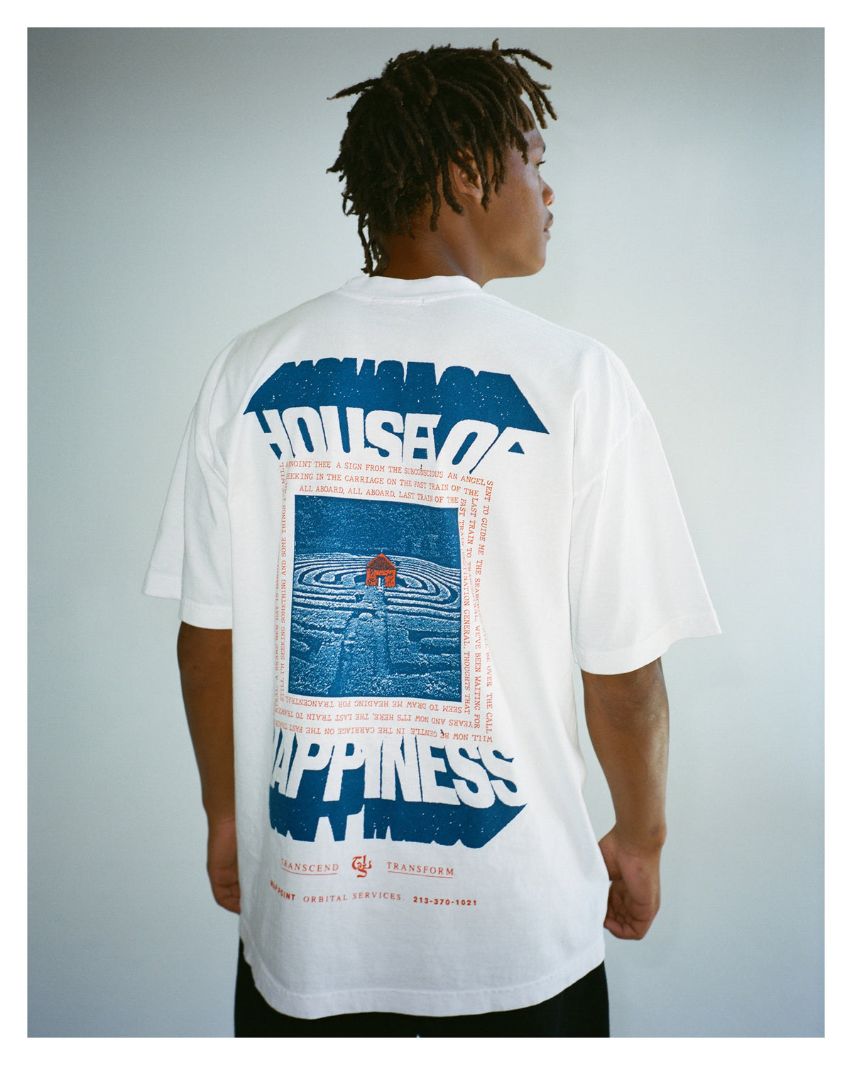 HOUSE OF HAPPINESS - S/S - WHITE