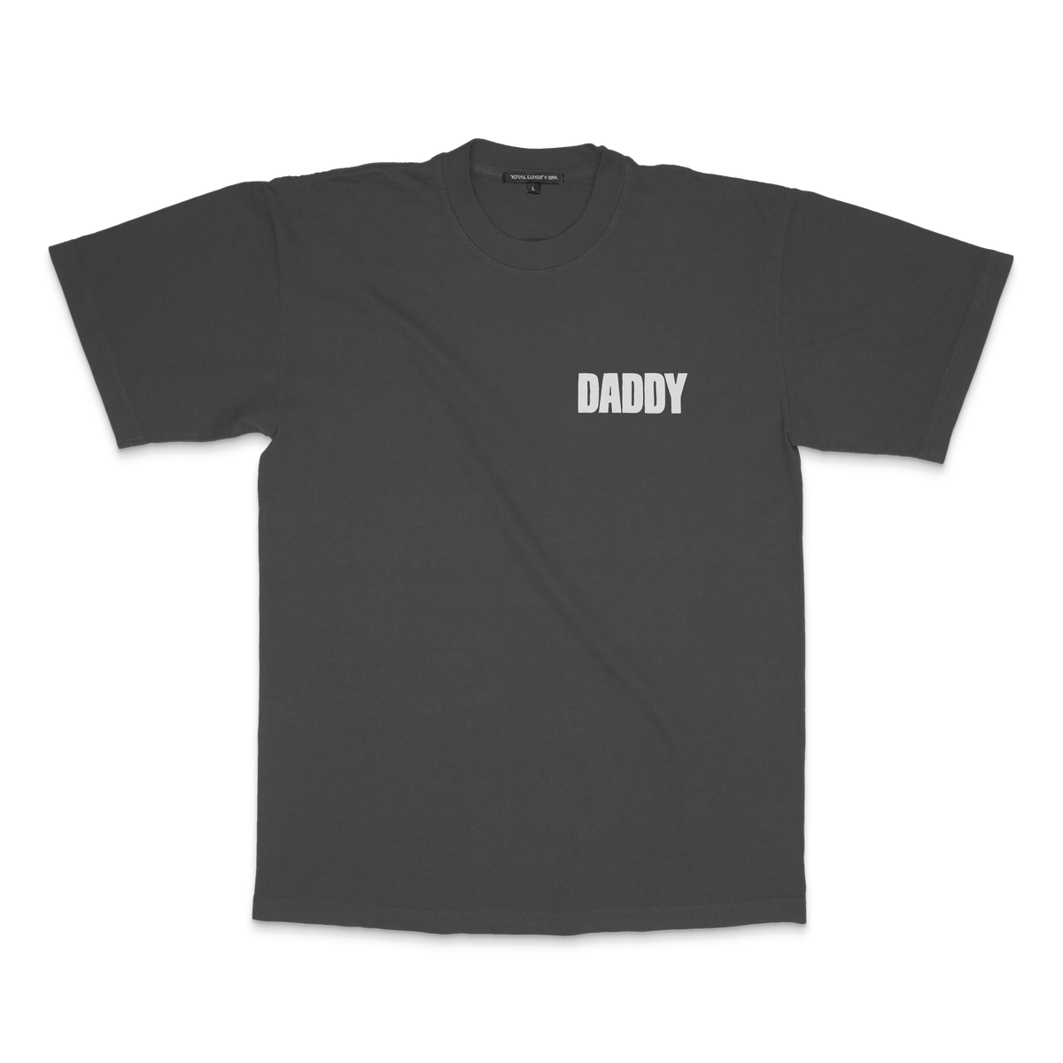 DEEP FAITH x TOTAL LUXURY SPA - DADDY - S/S TEE - FADED BLACK