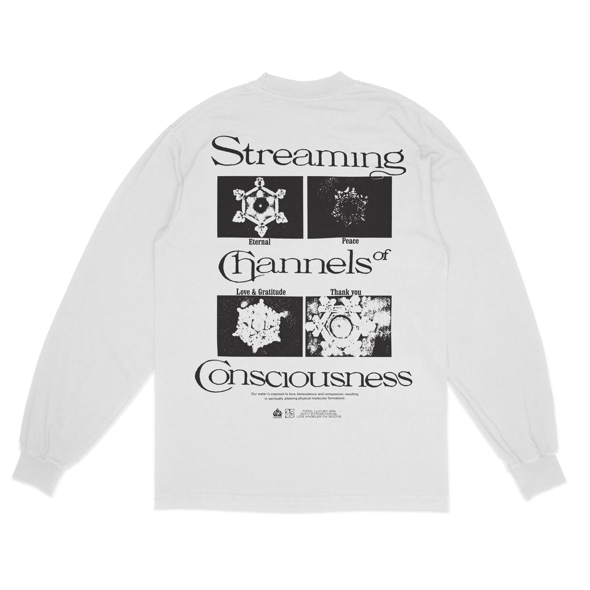 STREAMING CHANNELS - L/S - WHITE