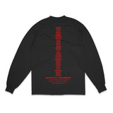 SPRÜTH MAGERS x TOTAL LUXURY SPA - HORROR - BLACK L/S T-SHIRT