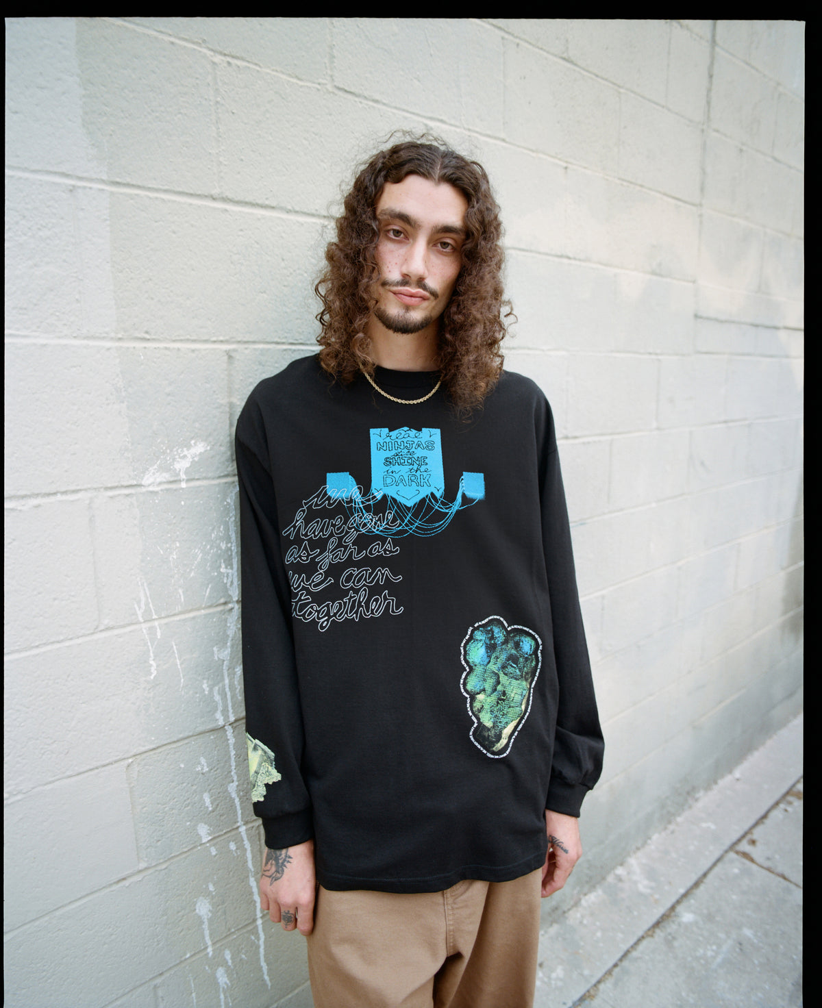WE HAVE GONE AS FAR AS WE CAN TOGETHER - L/S TEE - BLACK