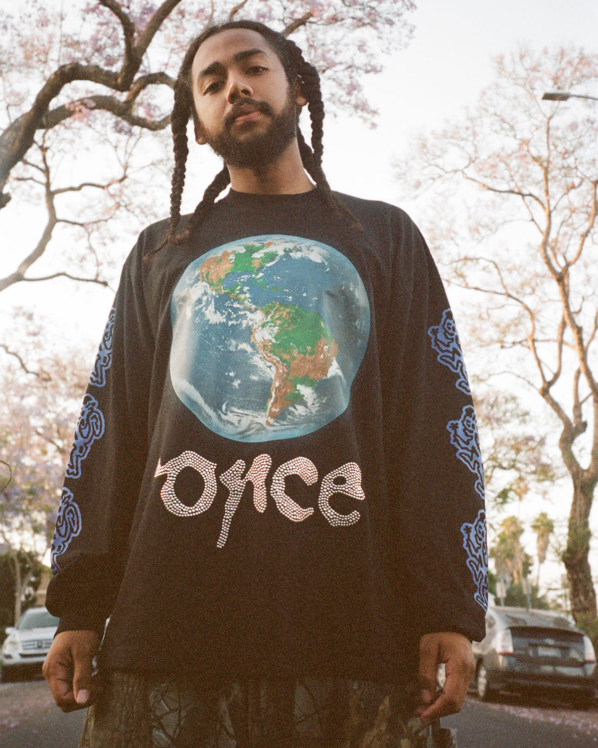 ONCE - L/S - FADED BLACK