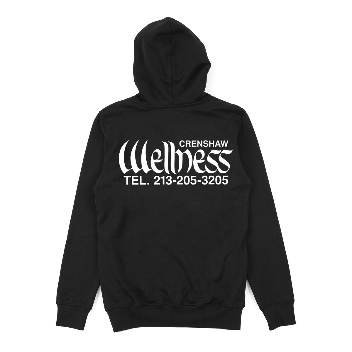 CRENSHAW WELLNESS - HOODIE - BLACK