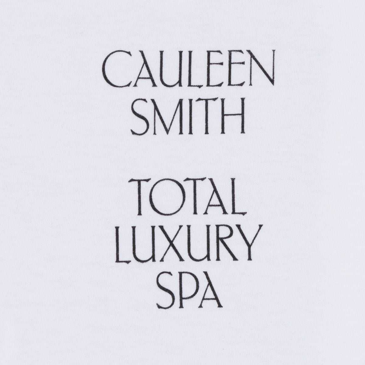CAULEEN SMITH x TOTAL LUXURY SPA - I, WHO HAVE NOTHING - L/S TEE