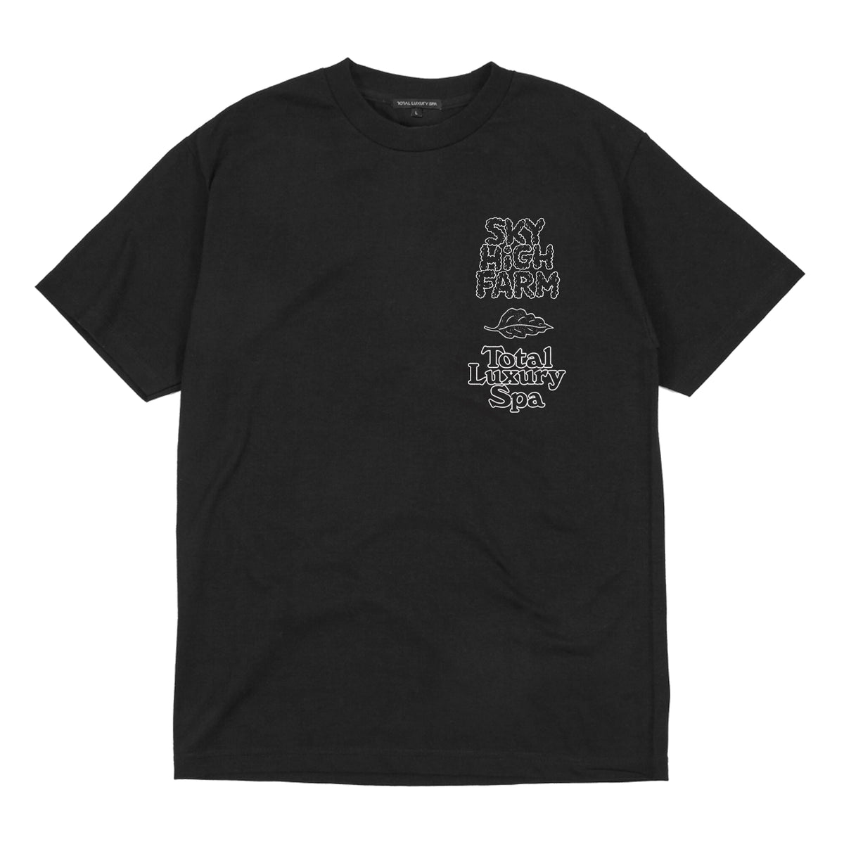 SKY HIGH FARMS X DOVER STREET MARKET X TOTAL LUXURY SPA – FEED THE PEOPLE – S/S TEE BLACK
