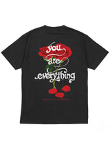 YOU ARE EVERYTHING - S/S TEE - FADED BLACK