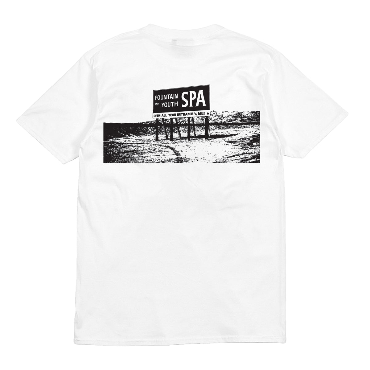 FOUNTAIN OF YOUTH - S/S - WHITE